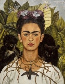 En av utställningarna handlar om Frida Kahlo