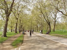 Hyde Park är perfekt för löpturer!