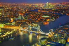 London city flygfoto