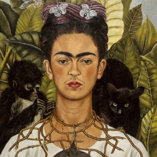 En av utställningarna handlar om Frida Kahlo