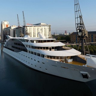 Hotell Sunborn lyxyacht vid Themsen i London