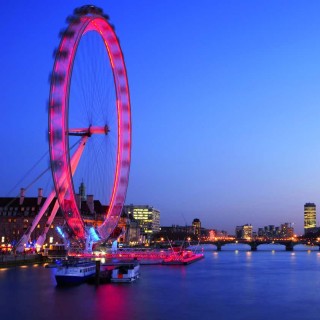 London Eye blir rosa!