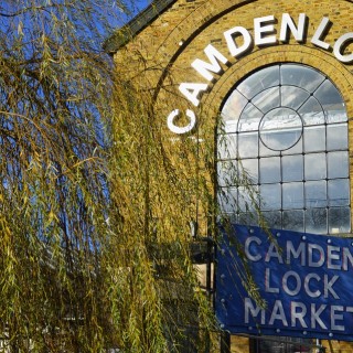 Camden Lock Market är en av de mest välbesökta marknaderna i London