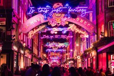 Upptäck julbelysningen i London