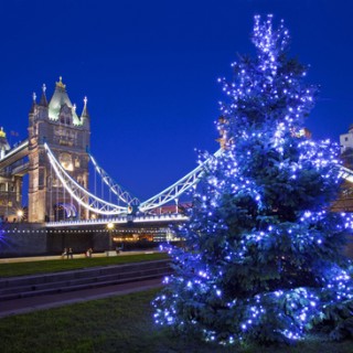 Fira en annorlunda jul i London