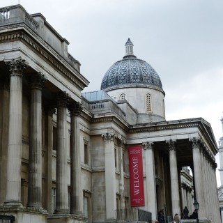 National Gallery som ligger vid Trafalgar Square är mycket populärt.