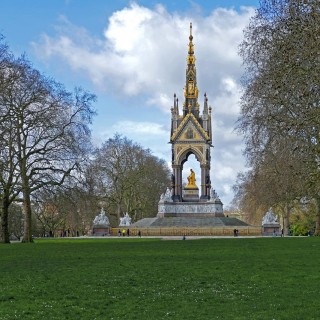 Hyde Park är en av alla vackra parker i London