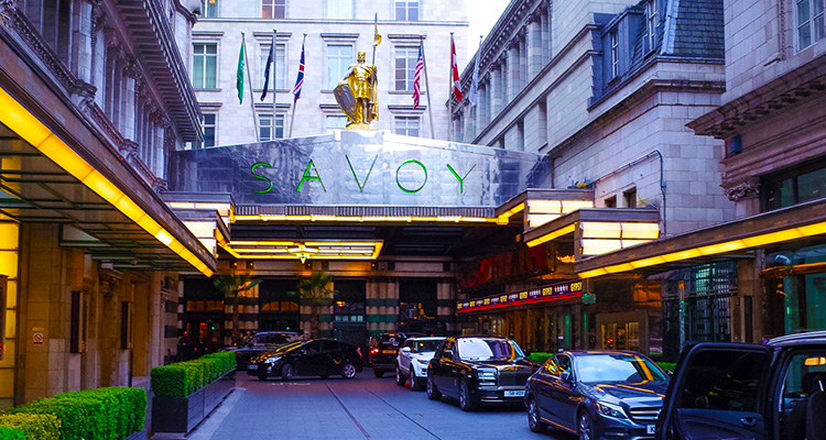 The Savoy hotell i London